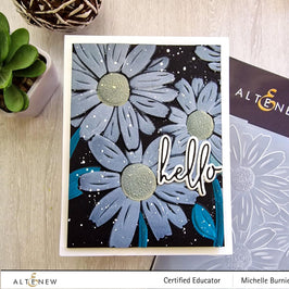 Altenew Stencil & Embossing Folder Bundle Daisies Complete Bundle