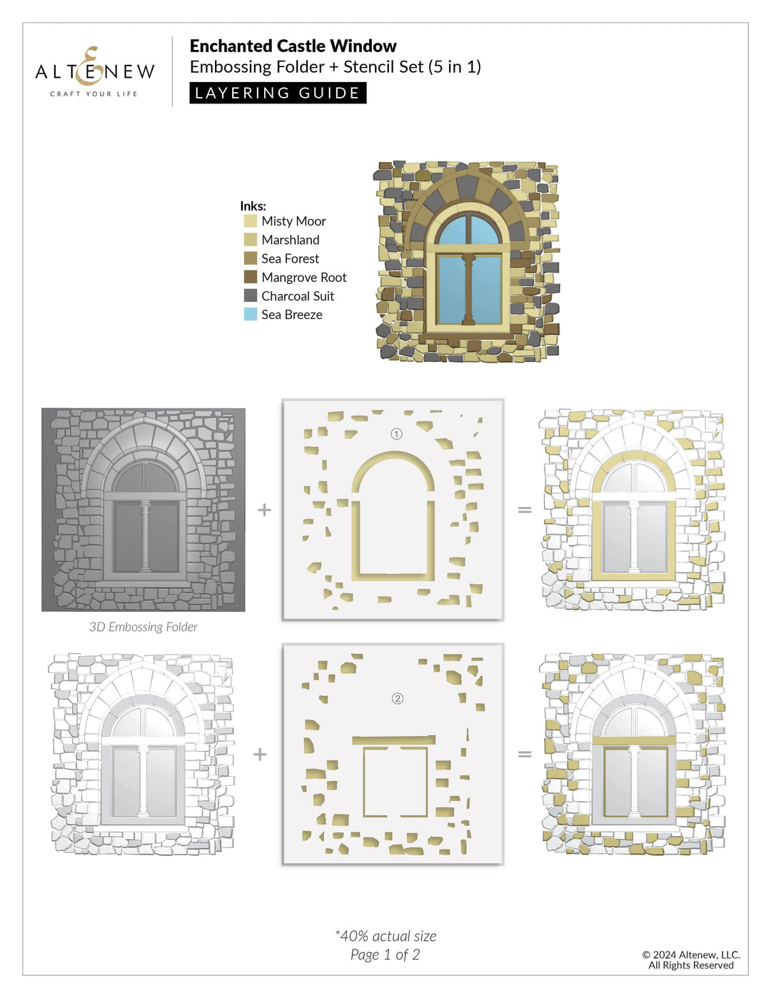 Enchanted Castle Window