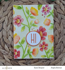 Altenew Stencil & Embossing Folder Bundle Flower Vines Embossing Folder & Stencil Bundle