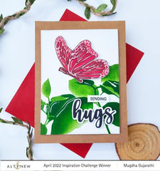 Altenew Stencil & Embossing Folder Bundle Gentle Butterfly Complete Bundle