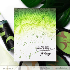 Altenew Stencil & Embossing Folder Bundle Hosta Embossing Folder & Stencil Bundle