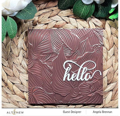 Altenew Stencil & Embossing Folder Bundle Hosta Embossing Folder & Stencil Bundle