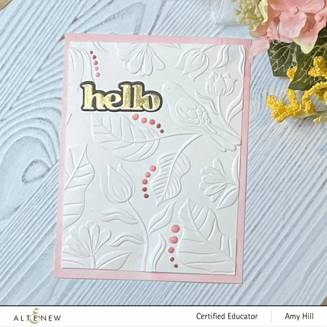 Altenew Stencil & Embossing Folder Bundle Imaginary Jungle Complete Bundle