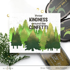 Altenew Stencil & Embossing Folder Bundle Pine Forest Complete Bundle