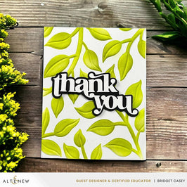 Altenew Stencil & Embossing Folder Bundle Playful Leaves