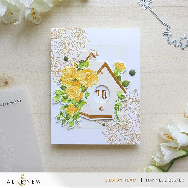 Rose Garden Birdhouse
