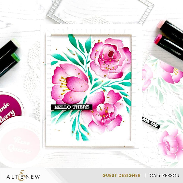Altenew Stencil & Embossing Folder Bundle Whimsy Motif