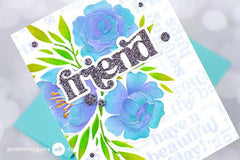 Altenew Stencil & Embossing Folder Bundle Whimsy Motif
