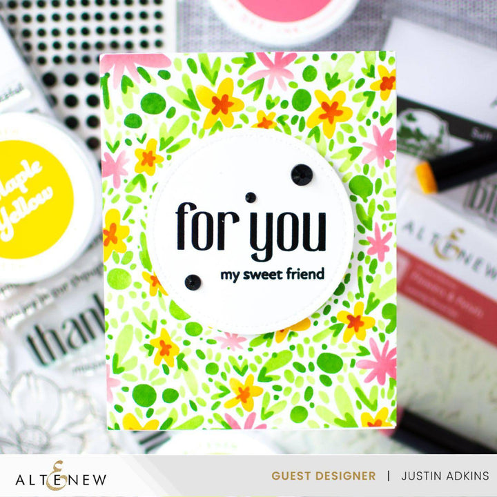 Flowers & Petals Layering Stencil Set (4 in 1)