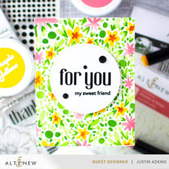 Flowers & Petals Layering Stencil Set (4 in 1)
