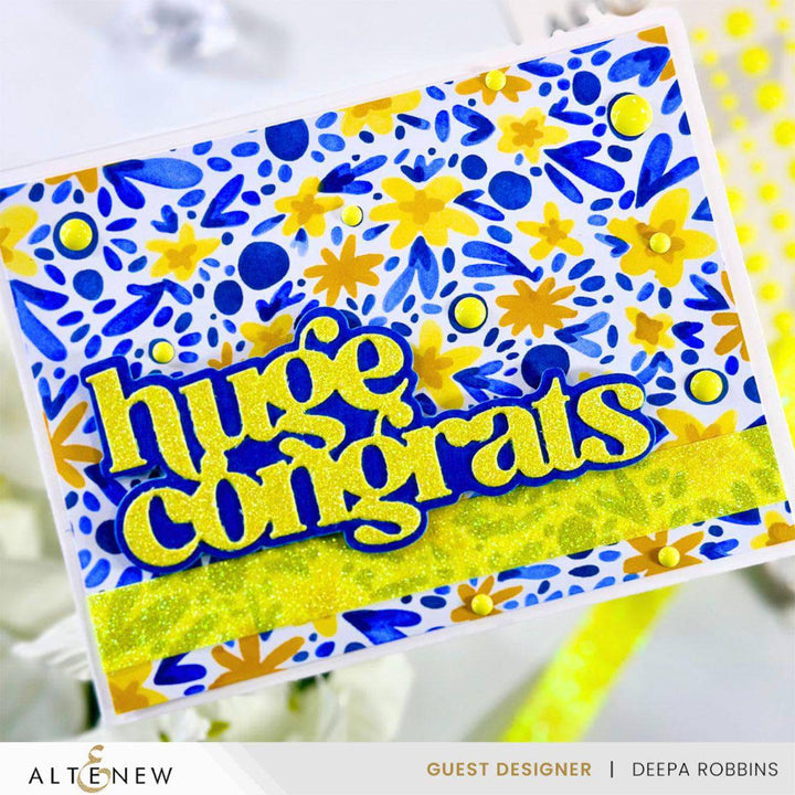 Flowers & Petals Layering Stencil Set (4 in 1)