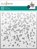 Foil Leaf Background Stencil