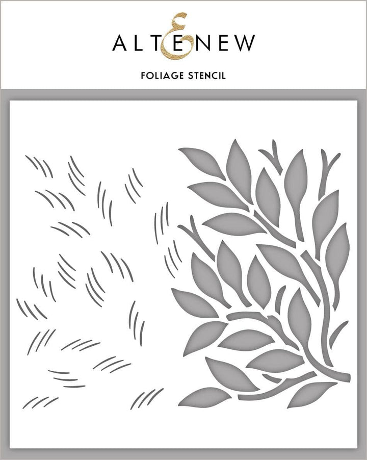 Photocentric Stencil Foliage Stencil