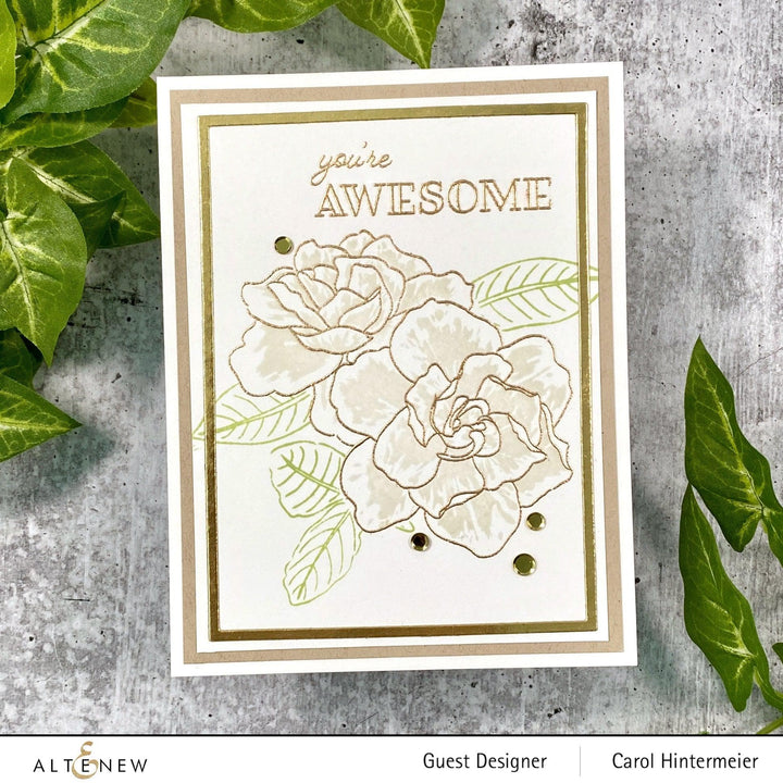 Photocentric Stencil Gardenia Duo Mask Stencil