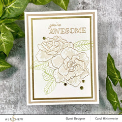 Photocentric Stencil Gardenia Duo Mask Stencil
