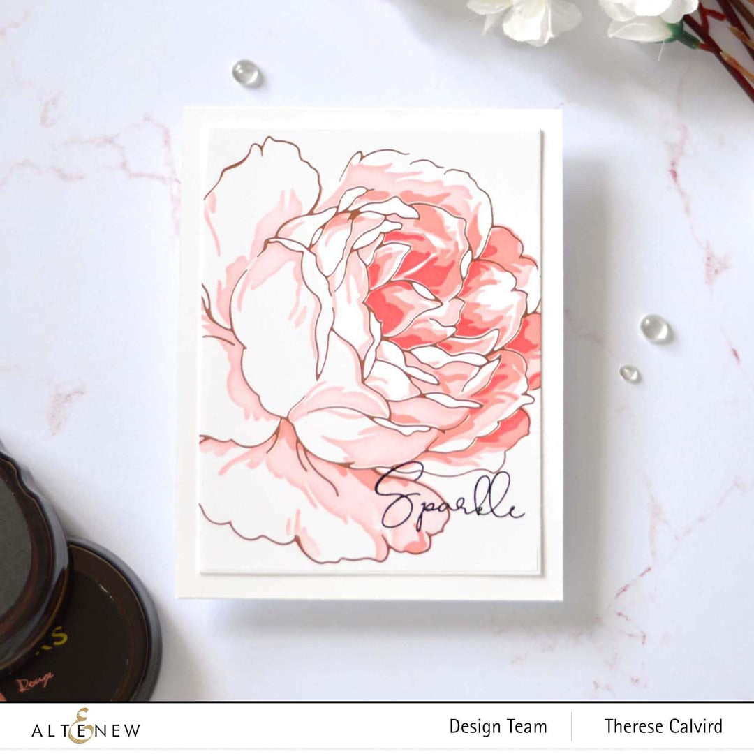 EXP Factors Stencil Gilded Rose Layering Stencil Set (3 in 1)