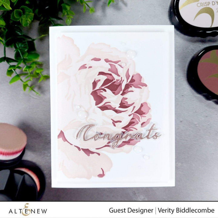 EXP Factors Stencil Gilded Rose Layering Stencil Set (3 in 1)