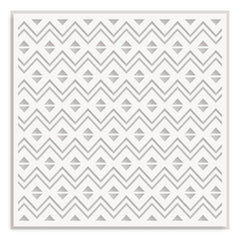 Heritage Chevron Weaves Stencil