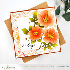 Heritage Chevron Weaves Stencil