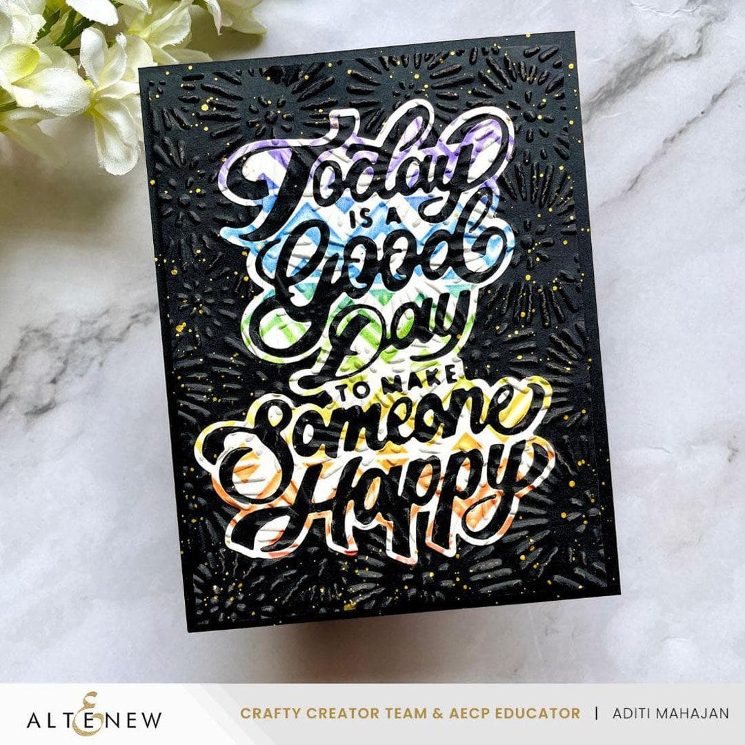 Heritage Chevron Weaves Stencil
