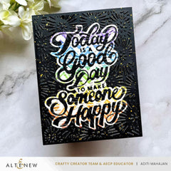 Heritage Chevron Weaves Stencil