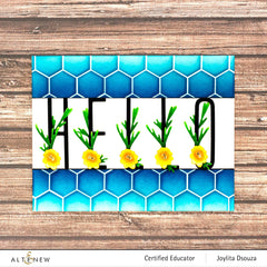 EXP Factors Stencil Honeycomb Stencil