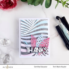 Photocentric Stencil Illusion Twist Stencil