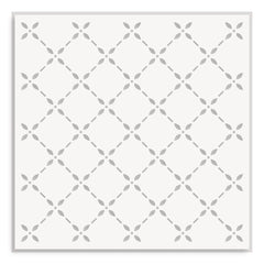 Lattice Blossoms Stencil