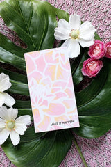 EXP Factors Stencil Layered Dahlia A & B Stencil Set