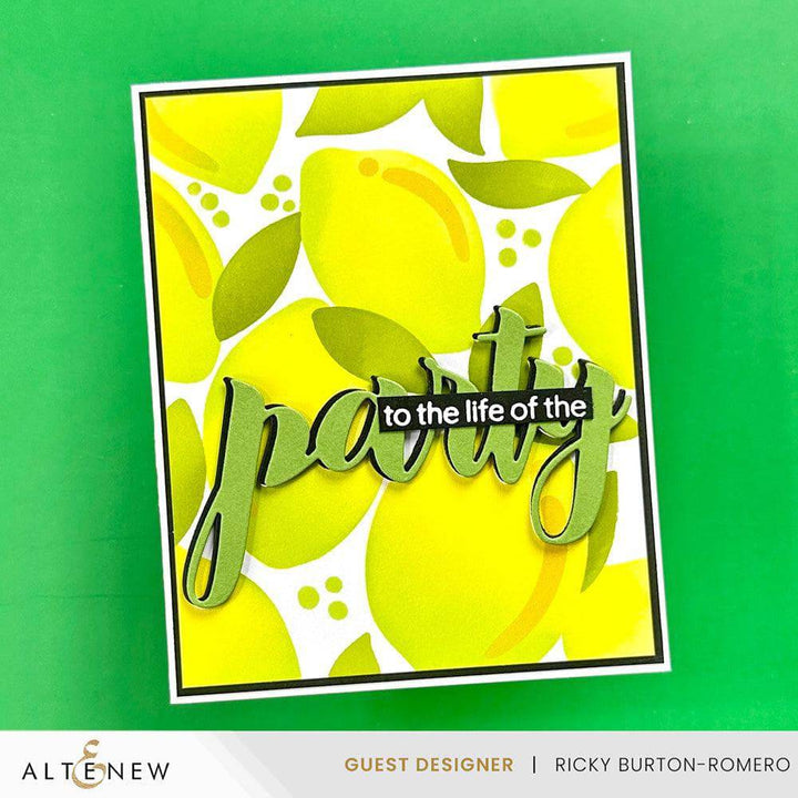EXP Factors Stencil Lemon Craze Stencil Set (3 in 1)