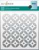 Luminous Diamond Rings Stencil