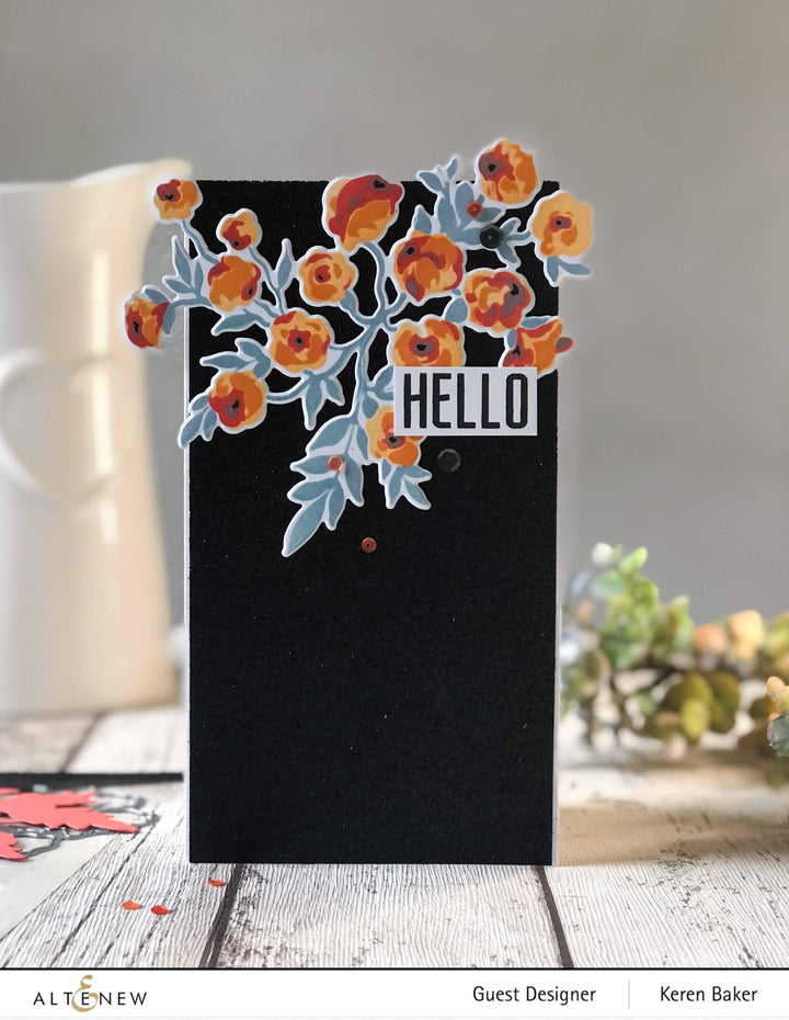 Photocentric Stencil Meadow Bush Layering Stencil Set (4 in 1)