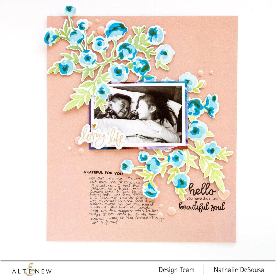 Photocentric Stencil Meadow Bush Layering Stencil Set (4 in 1)