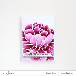 Photocentric Stencil Mega Bloom Stencil