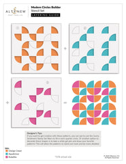 Modern Circles Builder Stencil Set (3 in 1)