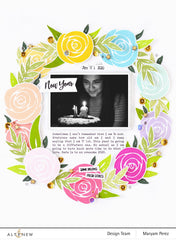 Photocentric Stencil New Beginnings Mask Stencil