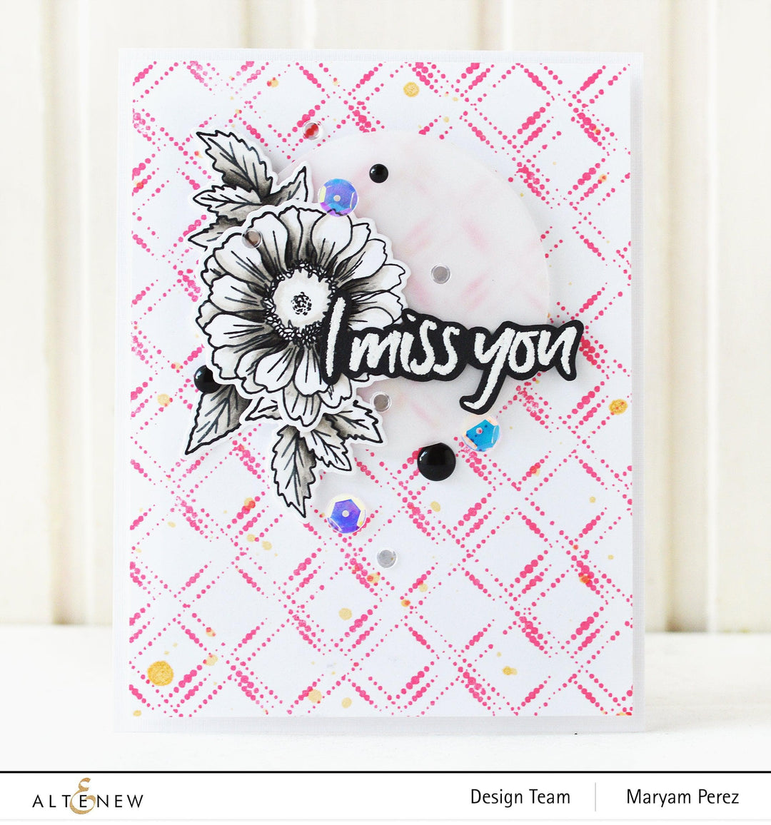 Photocentric Stencil New Beginnings Mask Stencil