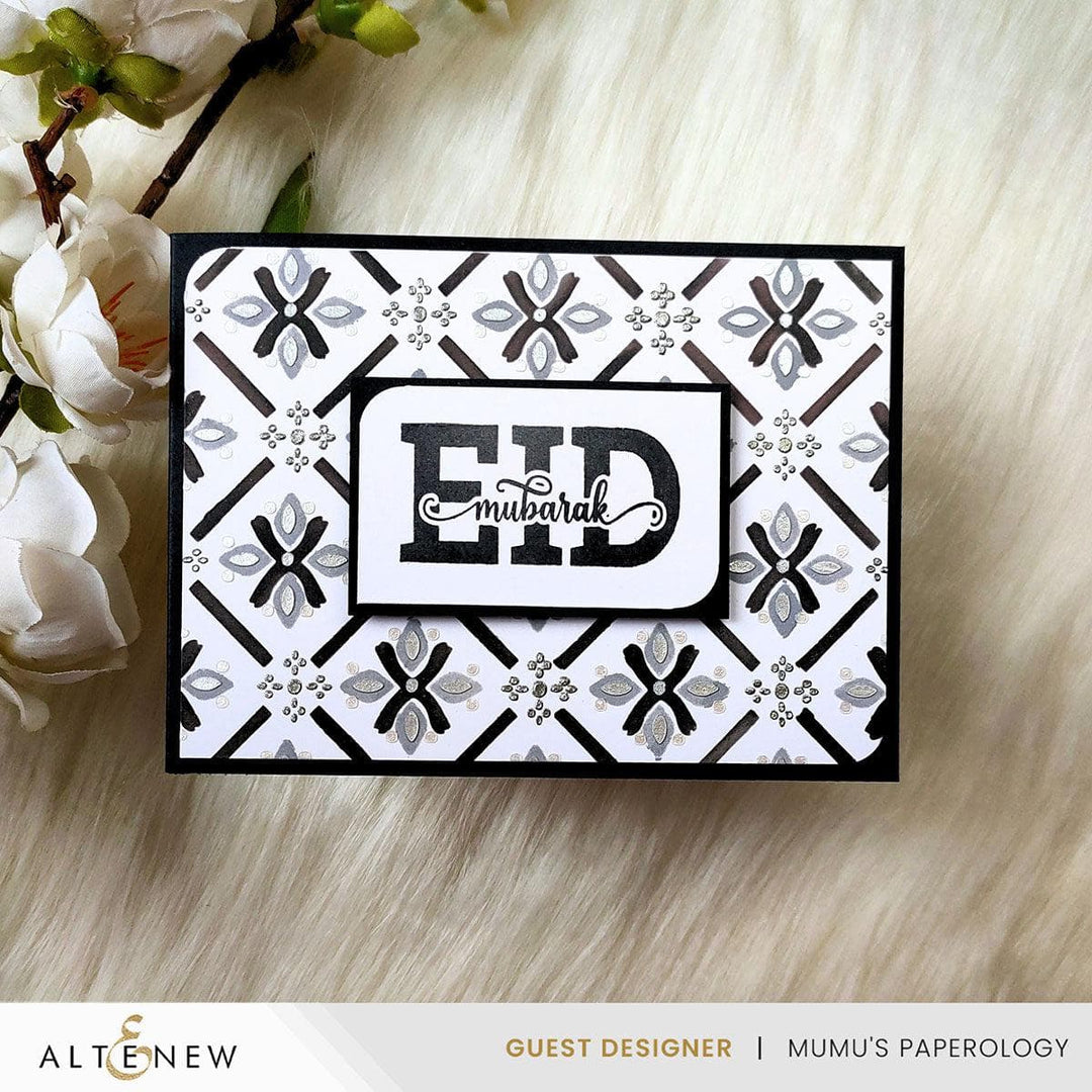 Patterned Petals Stencil Set (4 in 1)