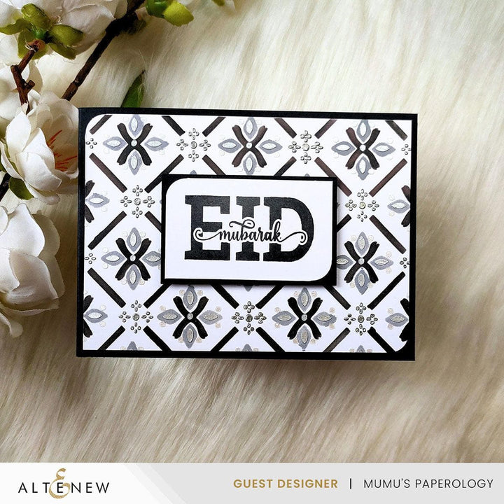 Patterned Petals Stencil Set (4 in 1)