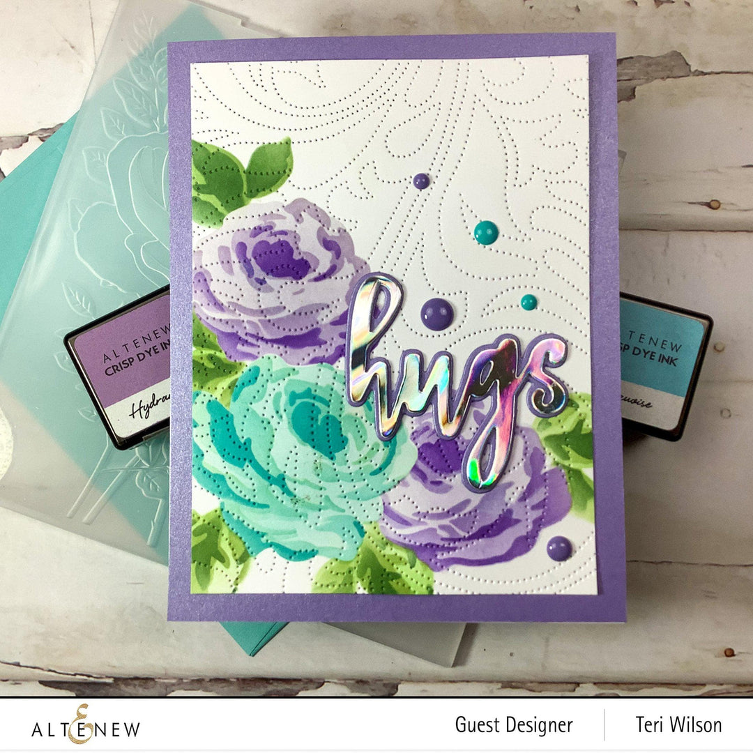 EXP Factors Stencil Rose Mellow Stencil Set (3 in 1)