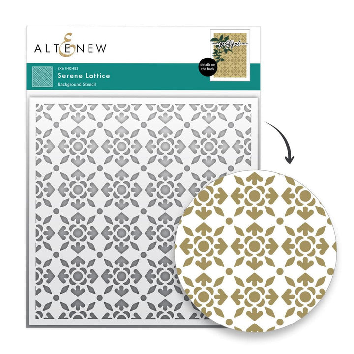 Serene Lattice Stencil