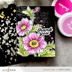 Squiggly Lines Background Stencil