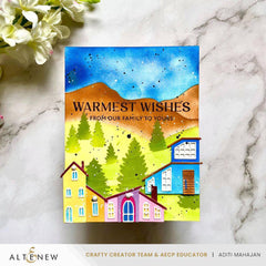 Stencil Art: Serene Landscapes Layering Stencil Set (6 in 1)