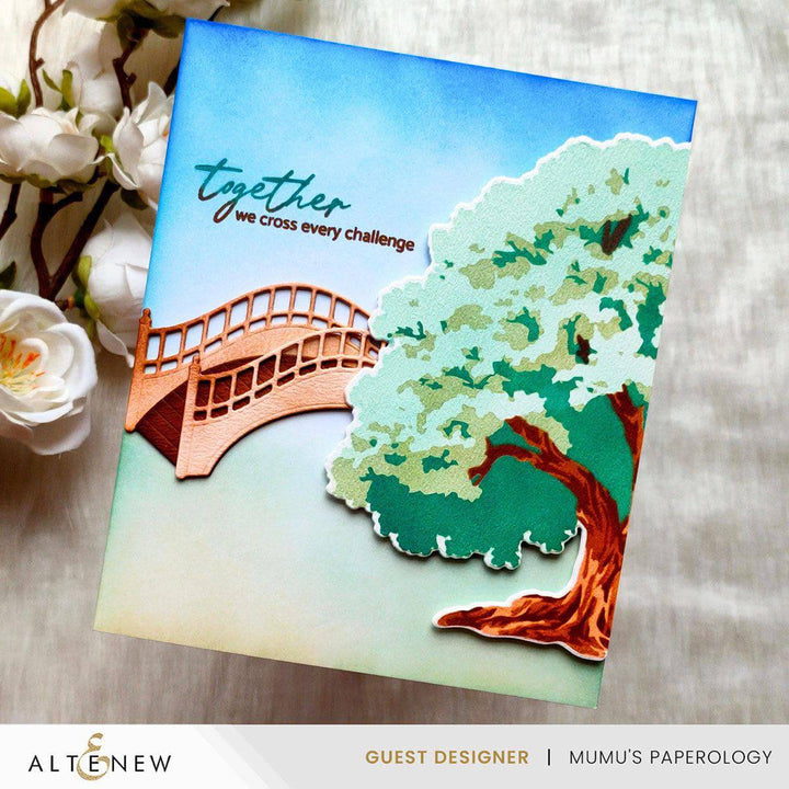 Stencil Art: Strong Oak Layering Stencil Set (6 in 1)