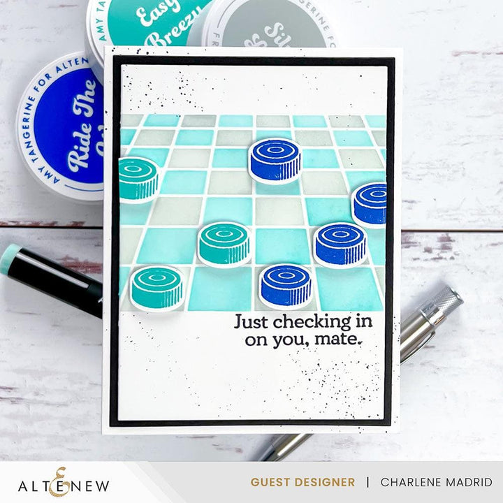 Sunset Horizon Stencil Set (2 in 1)