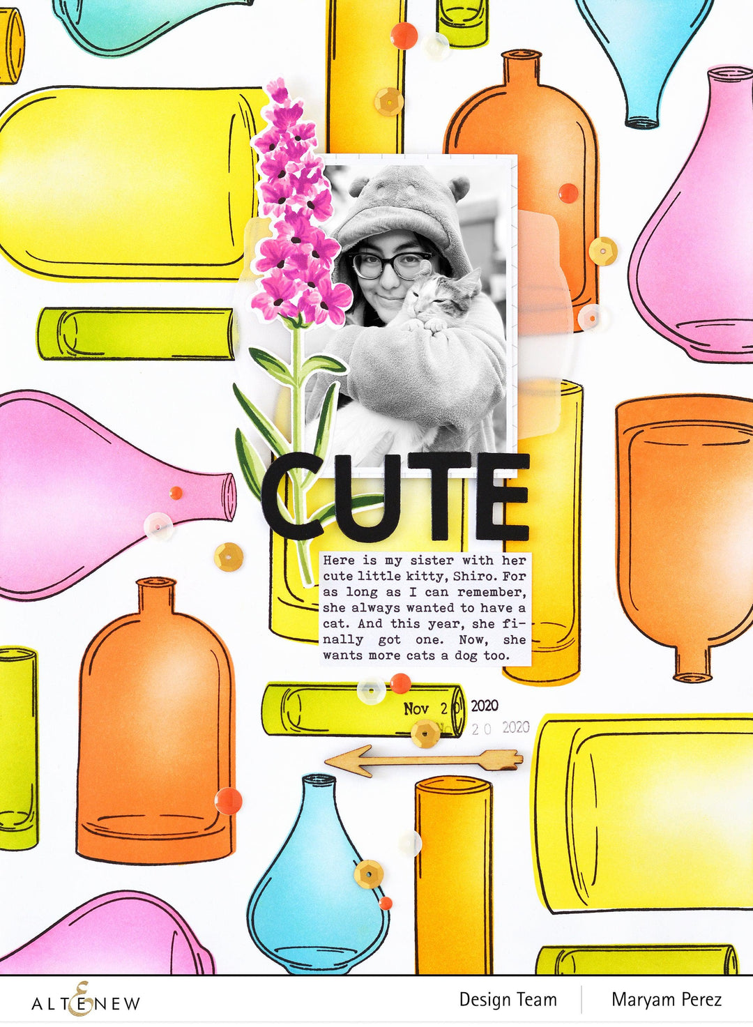 Photocentric Stencil Versatile Vases 2 Mask Stencil Set