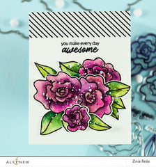 Photocentric Stencil Wavy Roses Mask Stencil