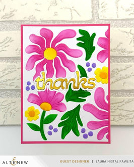 Wild Flowers Stencil Set (3 in 1)