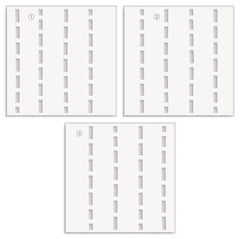 Woven Ribbon Builder Stencil Set (3 in 1)