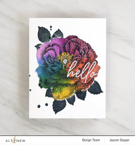 Photocentric Stencil Calming Reverie Mask Stencil